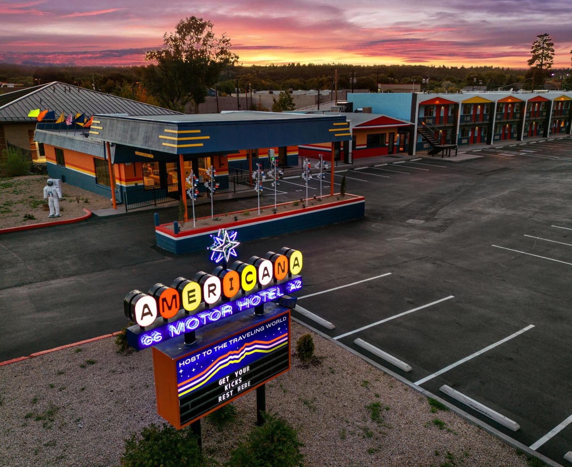 Americana Motor Hotel Flagstaff Esterno foto